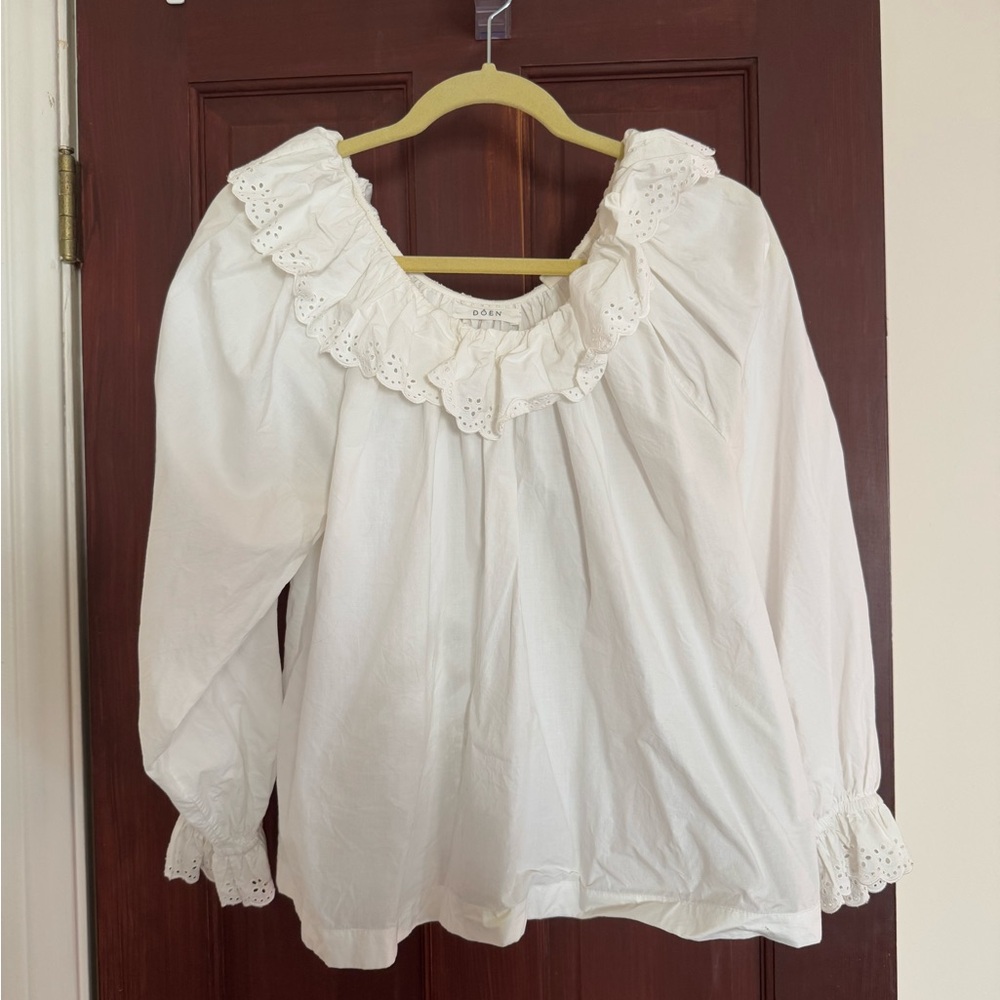 DOEN WHITE TOP - SIZE S